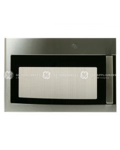 GE WB56X44648 Microwave door assembly.  Stainless steel finish.