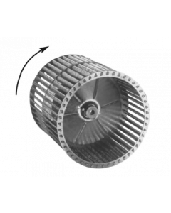 2-6014 Fasco Blower Wheel Double Inlet 5 9/16 Diameter Rotation CCW